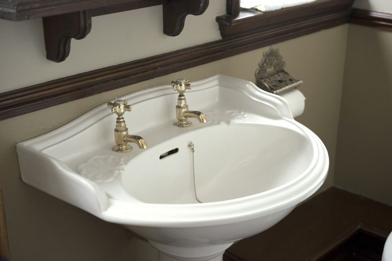 Pedestal Sink Installation