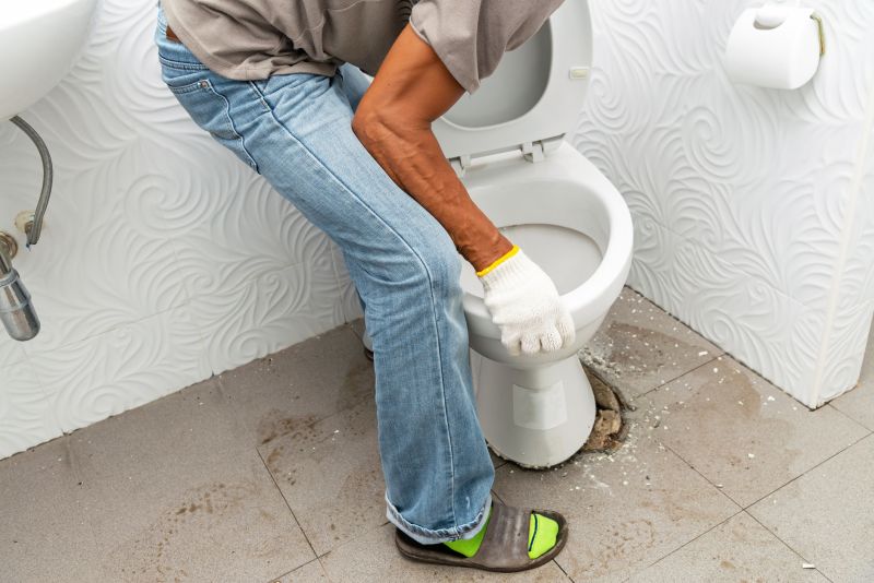 Installing a new toilet