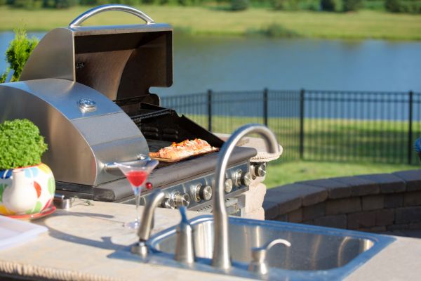 Outdoor Kitchen Plumbing in Henderson
